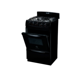 Cocina a Gas- 51CM 4H Escorial PALACE GN – Negra (Cod. 105260)