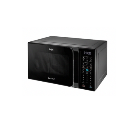 MICROONDAS - BGH 23L GRILL 800W NEGRO (Cod. 963230)