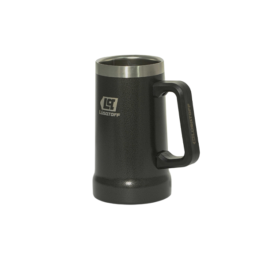 VASO CHOPERO 700 ML NEGRO/VERDE (Cód. 7011)